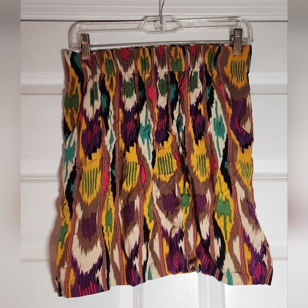 Cabi Lightweight Colorful Patterned Women's Skirt S